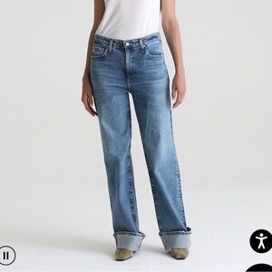 AG Kora AG-ed High Rise Wide Leg Denim 29